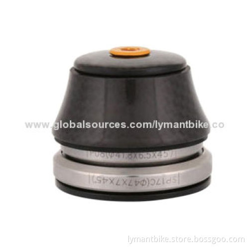 Bicycle Headset, Made of Carbon Fiber Cover for MTB and Road Bikes